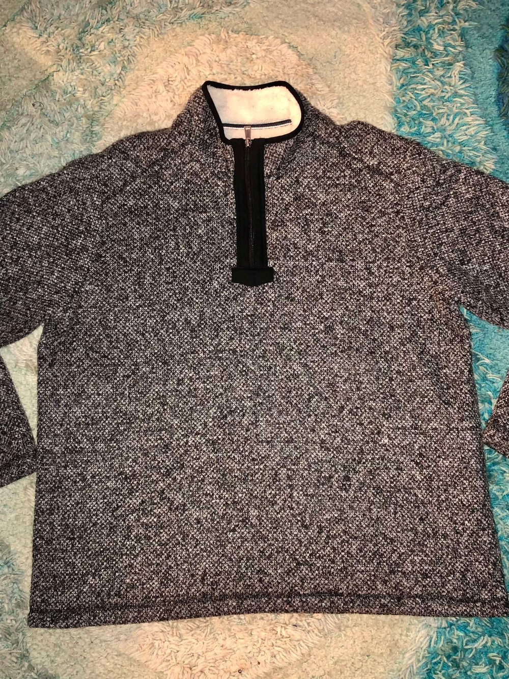 Orvis Men’s Sherpa-Lined Brighton Quarter-Zip Pullover 2XL